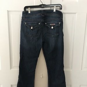 Hudson bootcut, blue jeans